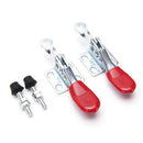 4Pcs GH-201A Vertical Horizontal Quick Release Toggle Clamps Hand Push Tool Delu