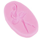 Ballet Dancer Silicone Mold Sugarcraft Fondant Mold Cake Decorating Tools Gw