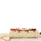 Summer New Cherry Straw Messenger Bags Woven Day Clutch Flap Bag Beach Pack F3F3