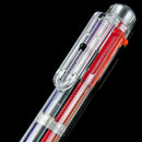Multi Color 6 in 1 Colorful Ballpoint Pen Ball Point Pens Kids School Office NEW