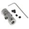 Single Chrome Universal Steering Shaft U Joint Coupler