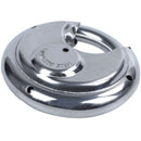 1x PADLOCKS HEAVY DUTY 70MM ROUND CIRCULAR DISC PADLOCK with 1 KEYS Q7M5
