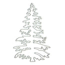 1pc Christmas Tree Cutting Die Stencil DIY Scrapbooking Album Card Craft