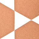 4Pcs Hexagon Cork Board Tiles Self Adhesive Pin Board Decoration Bulletin Bo Hn