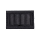 Shelf Cabinet Plastic Right Angle Corner Brace Bracket Black 20pcs