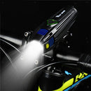 Waterproof Bicycles Headlight LED Bike Front Light Cycling Lamp 2000mAh Battery