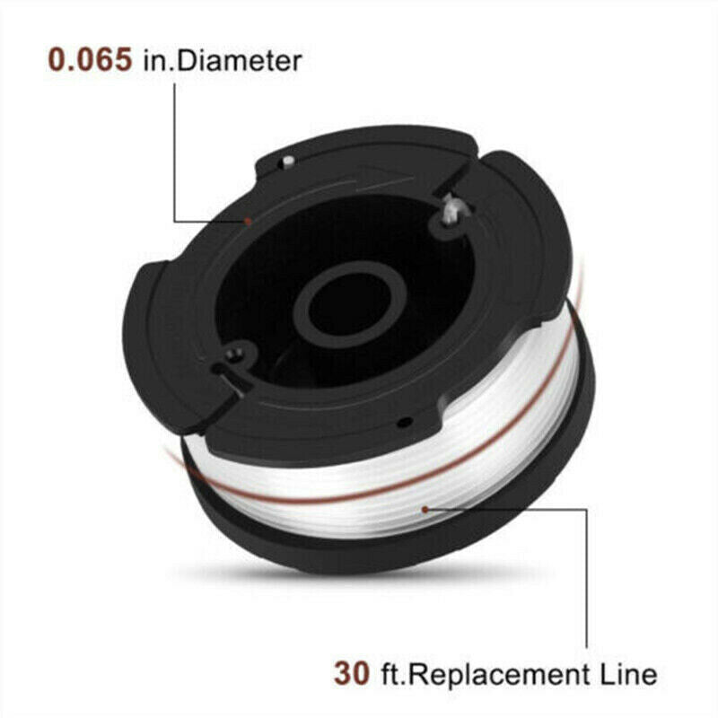 Wire Trimmer Replacement Spool, 30Ft 0.065 Inch Linear Trimmer Line Reel Fo