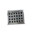 12 Pair Mens Women Black Magnetic Clip On Ear Stud Earrings No Piercing 6mm