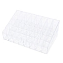 Clear Acrylic Lipstick Holder Organizer: 40 Spaces for Lipsticks,Lip Gloss and