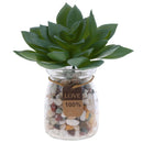 Artificial Succulents Plants Snow Lotus Flower Lifelike Echeveria Plants
