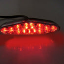 Red 15 LED Motorcycle ATV Bike Brake Stop Tail Light Rear Lamp DC 12V Universal