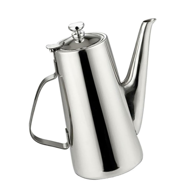 1.5L Stainless Steel Water Coffee Pot Ice Tea Jug Kettle Pitcher with Lid