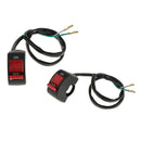 Universal 12V 7/8 "22mm Motorcycle Handlebar Headlight Switch Turn Signal