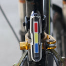 Bike Tail Light Bicycle Rechargeable USB LED Safety Rear Lamp Flashing Warning