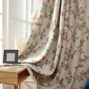 1 PCS European Window Curtain Blinds Fancy Printed Blackout Curtains for Li