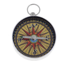Hiking and Camping Pocket  Alloy Compass with Keychain Waterproof