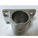 Boat Hand Rail Fittings 90 Degree 7/8" Pipe Base Bracket 316 Stainless Steel