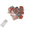 Festival Party Jingle Bell 20 LED String Light Battery Operated Holiday Decor