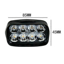 8 LED Universal 12V 12W ATV Scooter Spot Work Head Fog Light Bar Lamp