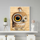 Bird 5D DIY Full Round Drill Diamond Painting Mosaic Cross Stitch (A504)