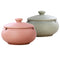 2pcs Ceramic Ashtray With Lid & Water Tank Windproof Ash Holder For Smoker