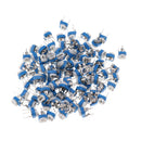 100 Pieces of 50K 503 Ohm Breadboard Trimmer Trimpot Potentiometer Blue