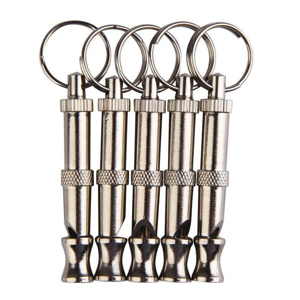 Pet Training Adjustable Ultrasonic Flute Dog Whistle Sound Keychain #gib