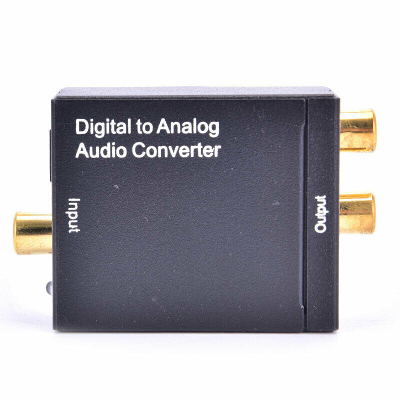 Digital Analog Audio Converter Optical Fiber Toslink Coaxial ATV DAC Amplifi Ew