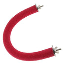 Set Of 2 Parrot Bird Natural Wood Stand Perch U