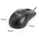 M11 Ambidextrous Gamer Mouse 4 Way Scroll Wheel Wired PC Computer Mice