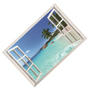 Window Outside Wall Stickers,Adhesive Art Decals,For Kids Room Birthday Gift