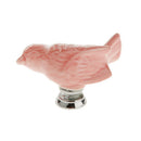 3 x Cute Bird Ceramic Drawer Kitchen Cabinet Cupboard Pull Handle Door Knob Pink