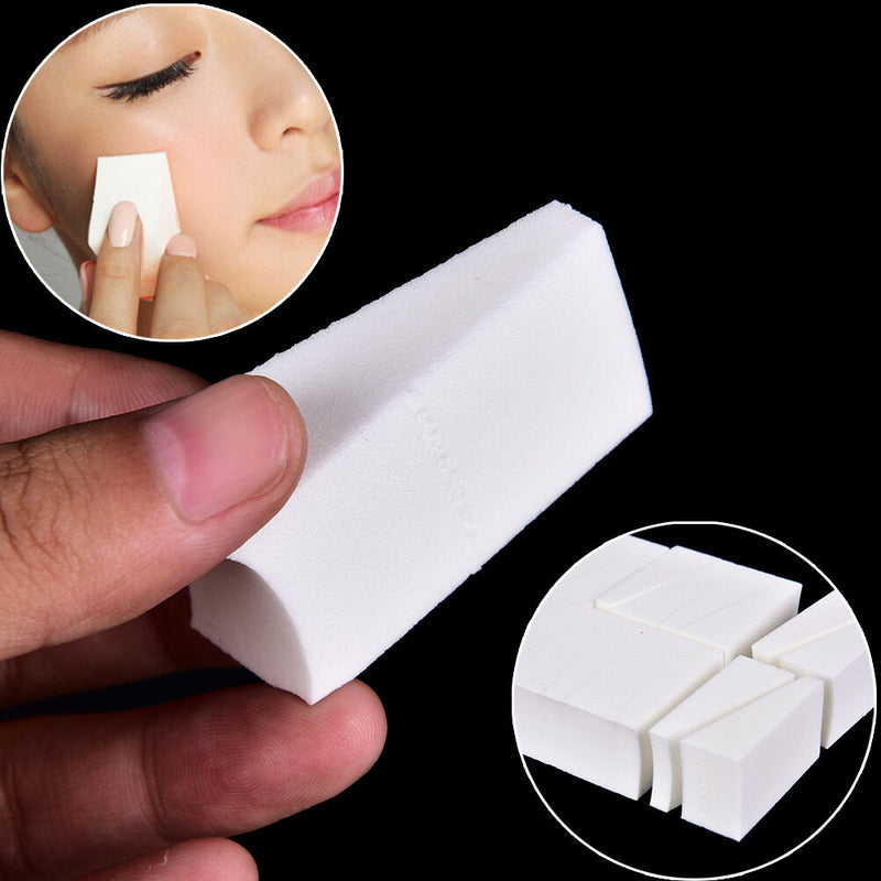 24X Beauty Lady Make Up Cosmetic Triangle Foundation Facial Puff Sponge Powde_3C