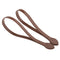 2pcs Handbag Leather Strap Handles Replacement Holder Bag Accessories Brown