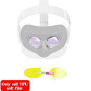 4pcs Accessories HD Lens Protector Full Coverage VR Glasses for Oculus Quest 2