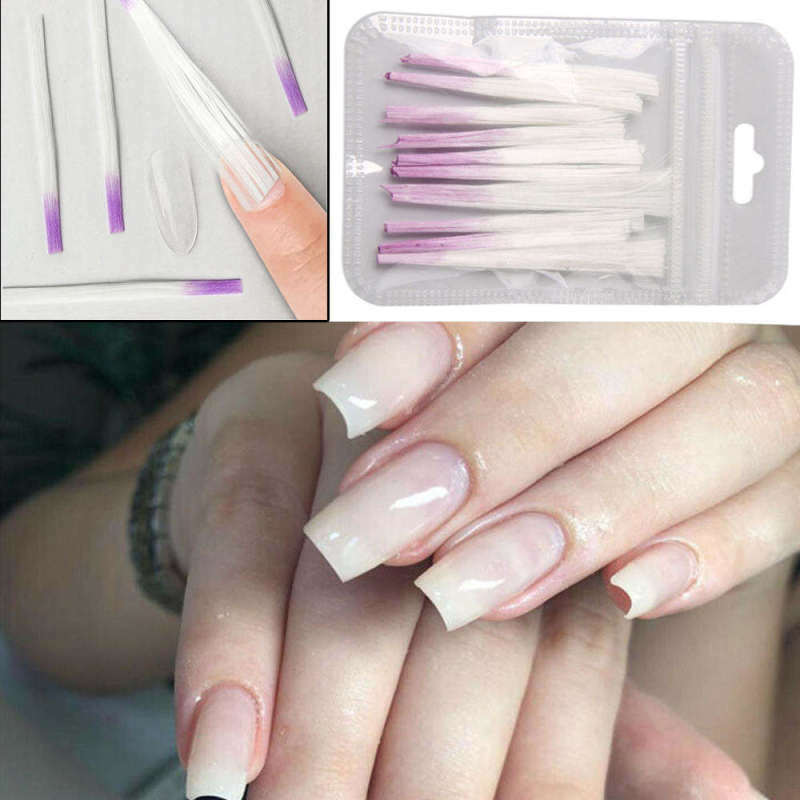 Fiber Nails Fiberglass for Nail Extension Acrylic Tips Manicure Salon Tool