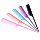 Hairdressing Fine Toothed Tail Pin Rat Tail Comb Hair Sectioning for Salon