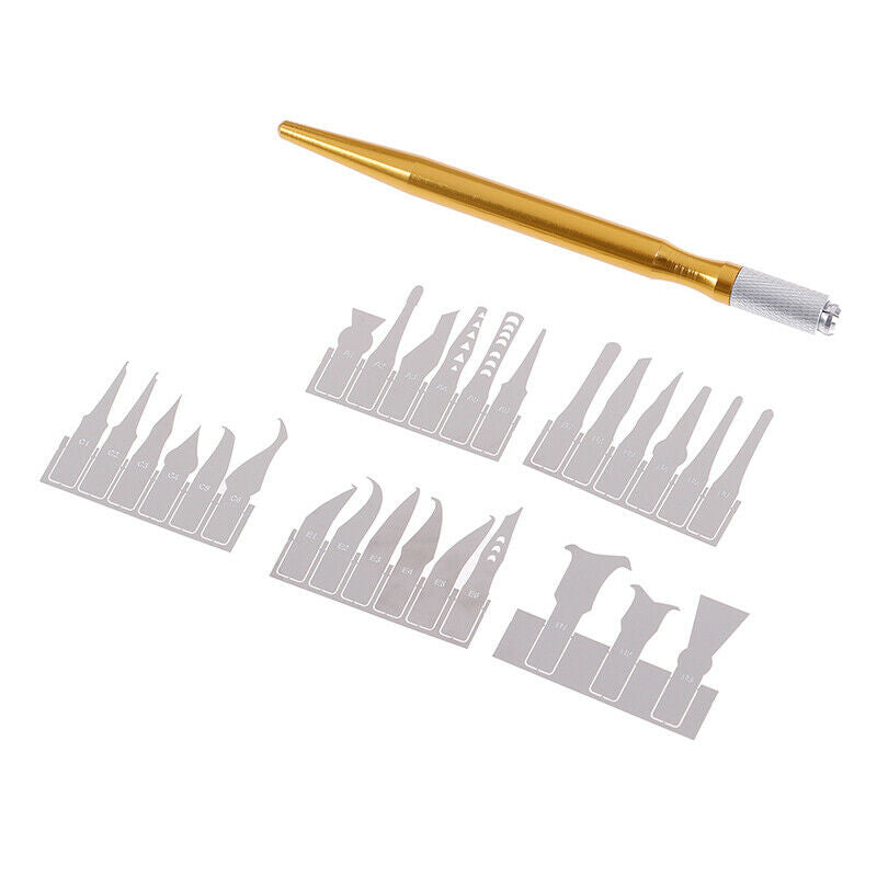 27 in 1 IC Chip Repair Thin Blade Tool CPU Metal Remover Graver ME