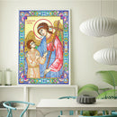 5D DIY Special Shaped Diamond Painting Religious Embroidery Kit Home Decor