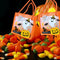 New Pumpkin Lantern Canvas Tote Bag Women Shopper Carry Pouch Halloween Hot
