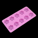 10holes Lovely Dog Paw Soap Cookies Chocolate Silicone Form Cake Decorating BX