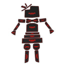 For Jeep Wrangler JL Accessories Door Mats Gate Slot Mat Cups Pads Red 19x New