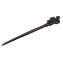 Traditional Carved Ebony Wooden Hair Pin Stick Vinatge Hair Chopsticks Black