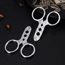 Melon Seed Plier Scissor Nut Cracker Stainless Steel Walnut Pine Sheller Open-3C
