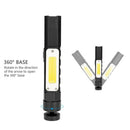 360 Degree Rotating Led Work Lamp With Usb Charging Aluminum Alloy Bicycle