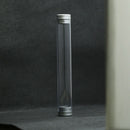 Cylinder Case Pen Storage Box Organizer School Office Use Transparent VGES