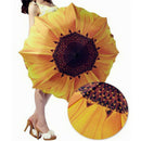 Sunscreen Fashion Portable Sunflower Folding Travel Anti UV/Rain/Sun Um BCD