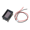 Mini 0.36in DC 2.4V-30V 2-Wire LED Digital Display Panel Battery Voltmeter Meter