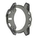 2pieces Smart Watch Silica Gel Protective Case Clear For garmin fenix 5X