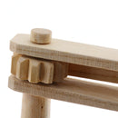 Wooden Hand Clapper Spinning Ratchet Noise Maker for Kids Christmas Gift